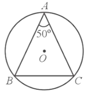 Cho đường tròn (O) và ba điểm A, B, C nằm trên đường tròn sao cho tam giác ABC cân tại A 
