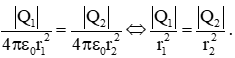 Hai điểm A và B cách nhau 6cm. Tại A, đặt điện tích Q1 = +8.10^-10C