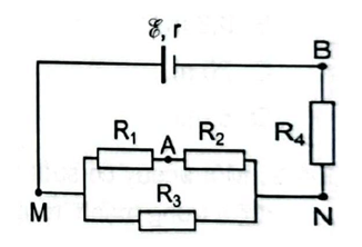 Cho mạch điện có sơ đồ như Hình 24.2 Trong đó E = 1,2V
