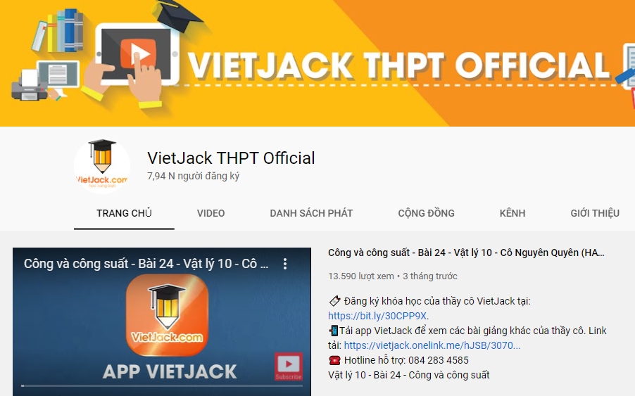 VietJack là gì? Giới thiệu hệ thống VietJack