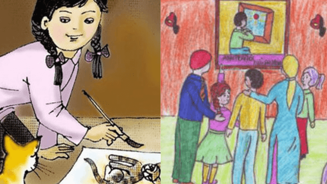 Soạn bài Bức tranh của em gái tôi (trang 48-51) | Ngắn nhất Soạn văn 6 Kết nối tri thức