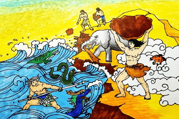 Soạn bài Sơn Tinh, Thủy Tinh | Ngắn nhất Soạn văn 6 Kết nối tri thức