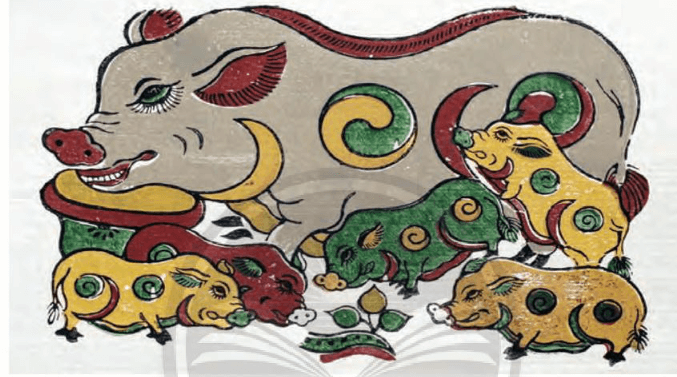 Tranh Đông Hồ - nét tinh hoa của văn hóa dân gian Việt Nam - Tác giả tác phẩm (mới 2022) | Ngữ văn lớp 10 Chân trời sáng tạo