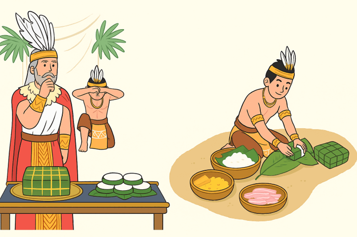 Soạn bài Bánh chưng, bánh giầy (trang 22) | Hay nhất Soạn văn 6 Kết nối tri thức