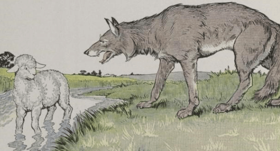 Tóm tắt Chó sói và cừu trong thơ ngụ ngôn của La-phông-ten