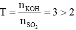 Công thức tính số mol OH- ( hoặc CO2) khi cho CO2 tác dụng với dung dịch kiềm