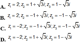 Bài tập Phương trình bậc hai với hệ số thực có lời giải