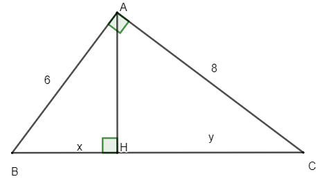 Công thức Hệ thức lượng trong tam giác vuông