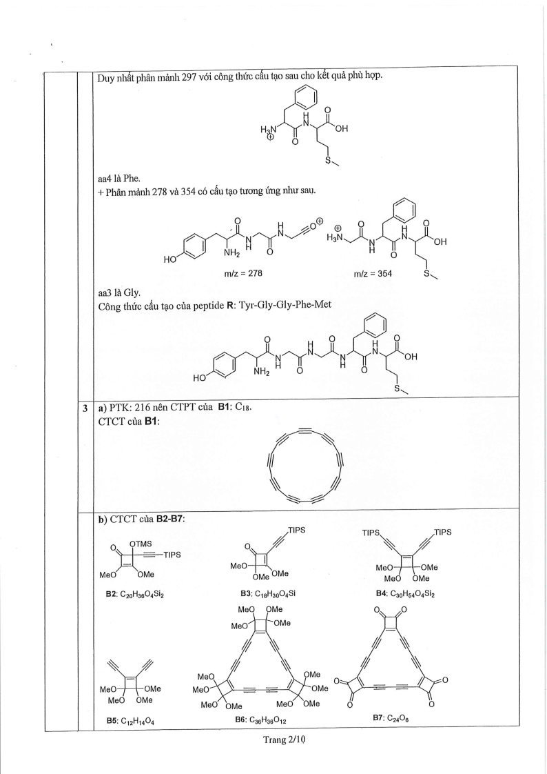 Đề thi HSG Hóa học Quốc gia 2025-2026 có lời giải (ngày 2)
