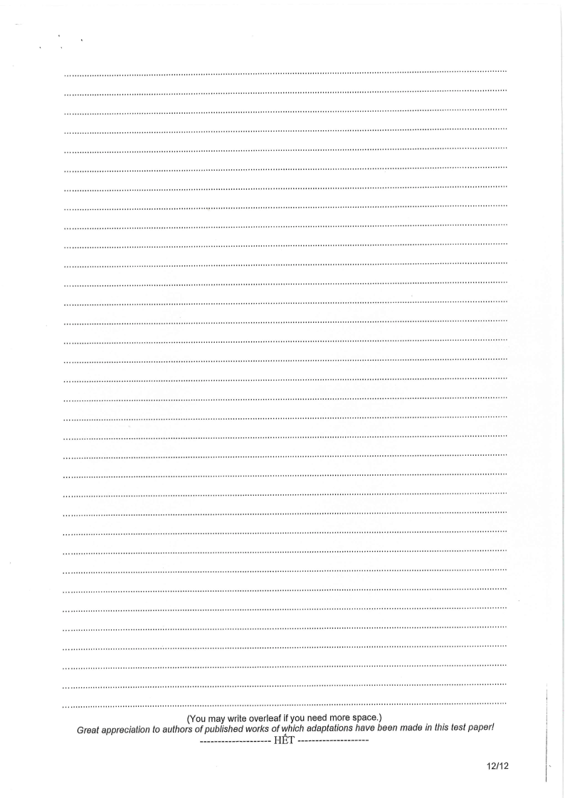 Đề thi HSG Tiếng Anh Quốc gia 2025-2026 có lời giải (ngày 1)