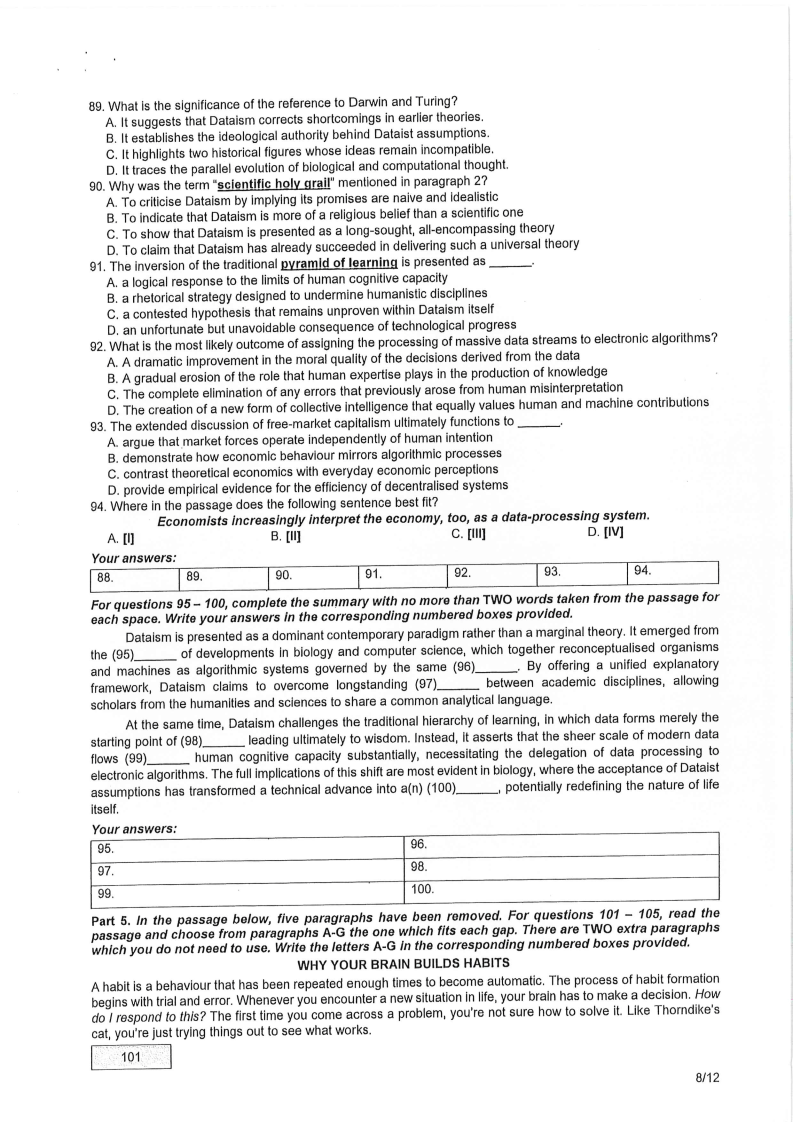 Đề thi HSG Tiếng Anh Quốc gia 2025-2026 có lời giải (ngày 1)