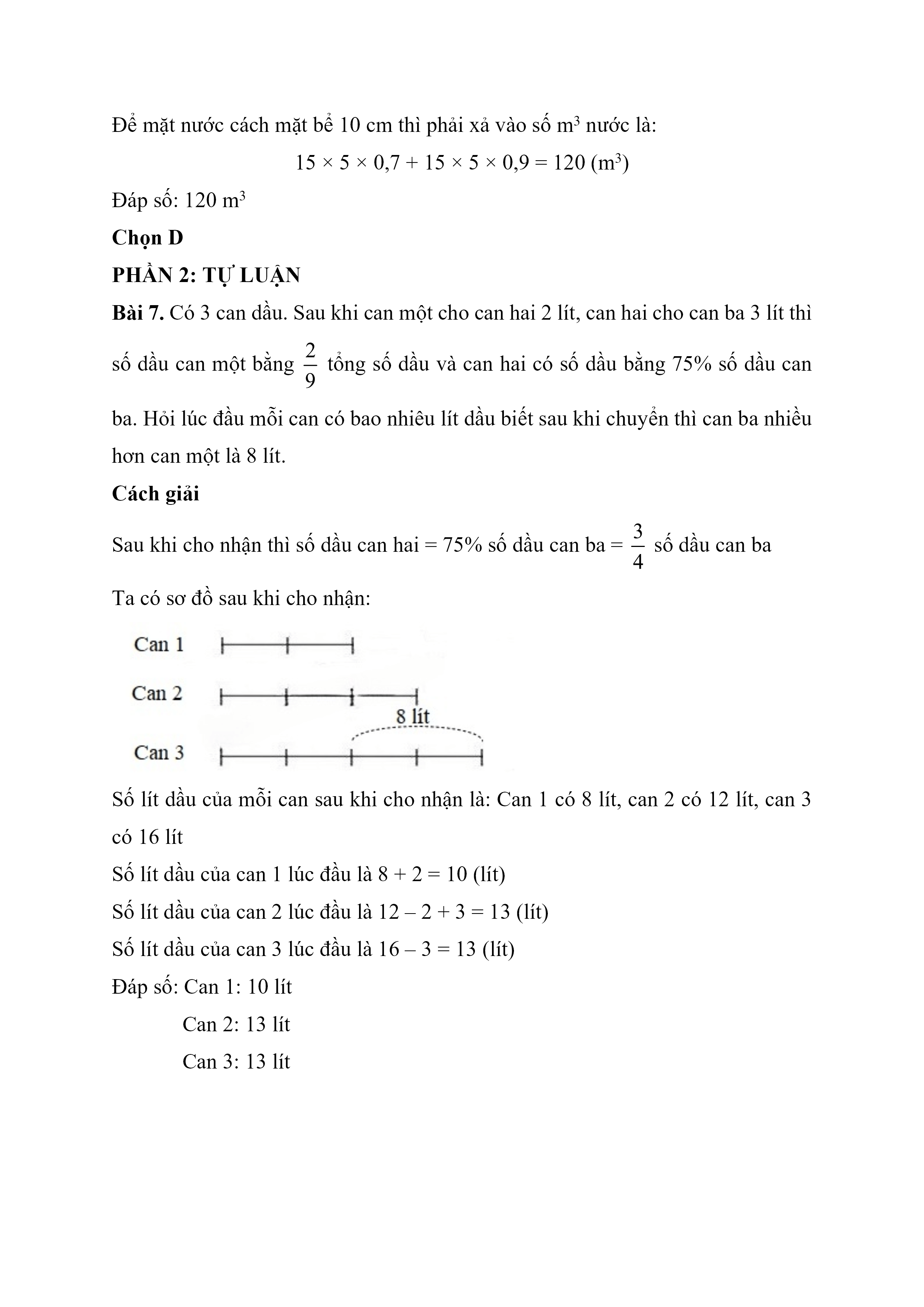 Đề thi vào lớp 6 môn Toán trường chuyên Ngoại ngữ (năm 2019)