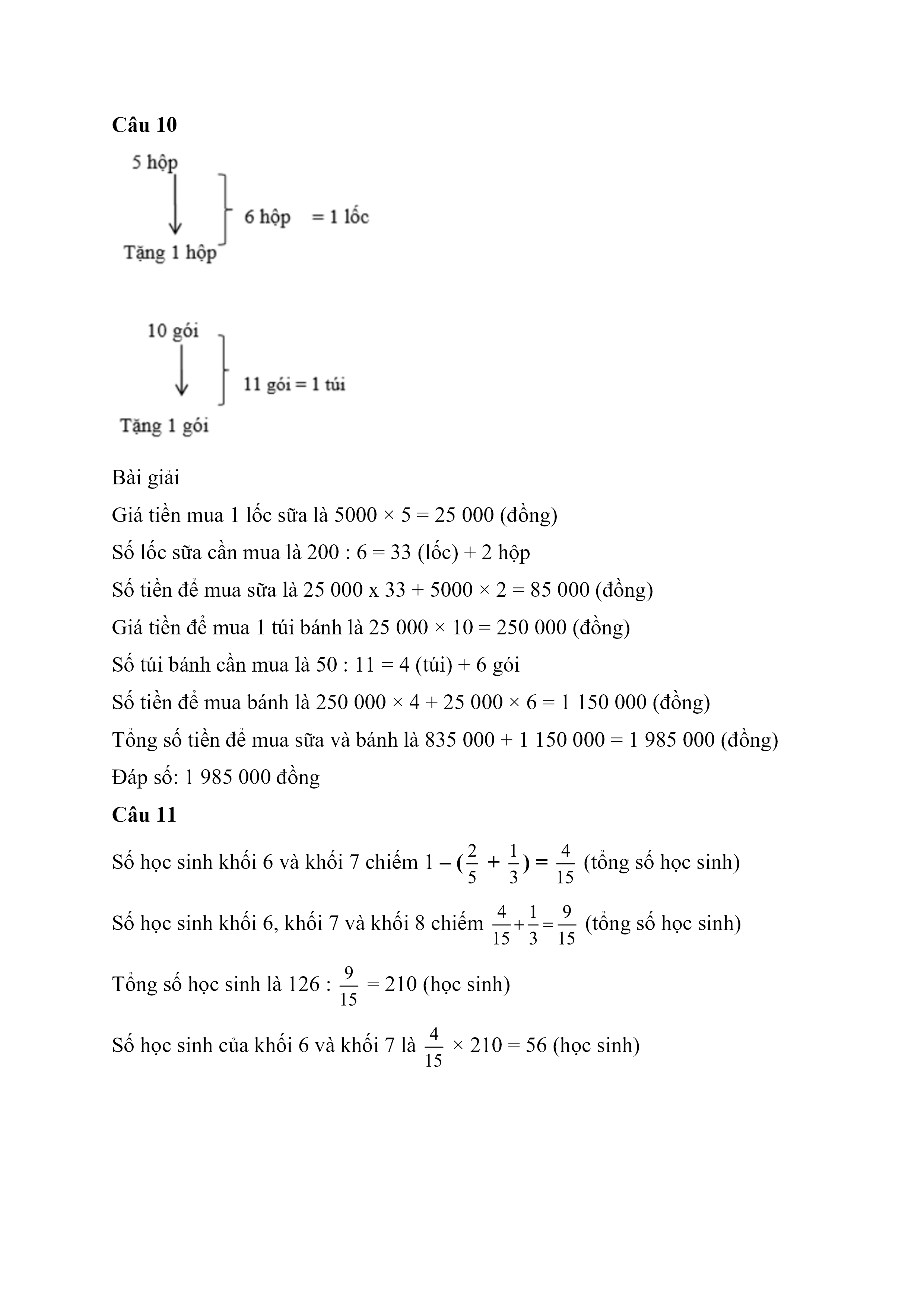 Đề thi vào lớp 6 môn Toán trường THCS&THPT Nguyễn Tất Thành (năm 2018)