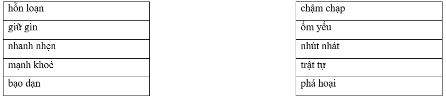 Câu hỏi ôn thi Trạng Nguyên Tiếng Việt lớp 4 Chủ điểm 9: Từ cùng nghĩa, từ trái nghĩa (có đáp án)