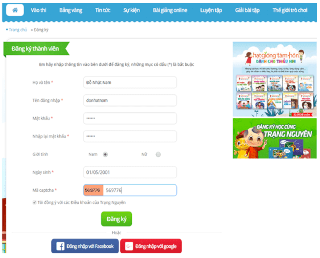 Lịch thi, thể lệ thi Trạng Nguyên Tiếng Việt năm 2025-2026