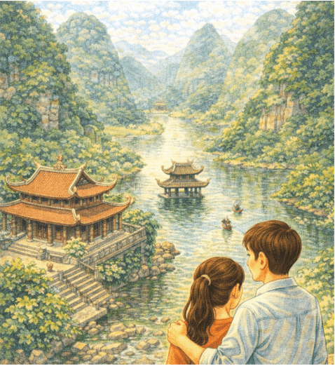 Ý nghĩa Ai về thăm đất Ninh Bình, Mà xem phong cảnh hữu tình nên thơ (chi tiết nhất) (ảnh 1)