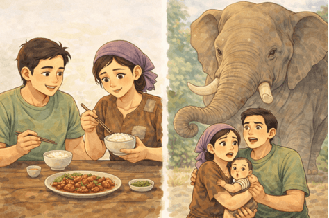 Ý nghĩa Ăn se sẻ, đẻ con voi (chi tiết nhất) (ảnh 1)