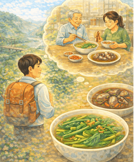 Ý nghĩa Anh đi anh nhớ quê nhà – Nhớ canh rau muống nhớ cà dầm tương (chi tiết nhất) (ảnh 1)