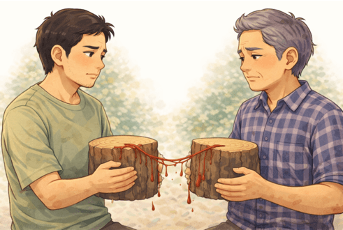 Ý nghĩa Anh em khúc ruột chia hai, Mạch còn máu chảy đứt ngoài liền trong (chi tiết nhất) (ảnh 1)