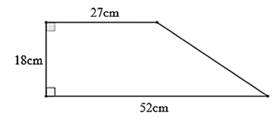 Hình thang - Diện tích hình thang lớp 5 (Lý thuyết + Bài tập)