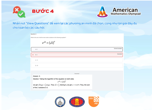 Hướng dẫn sử dụng đề ôn tập Toán AMO 2025