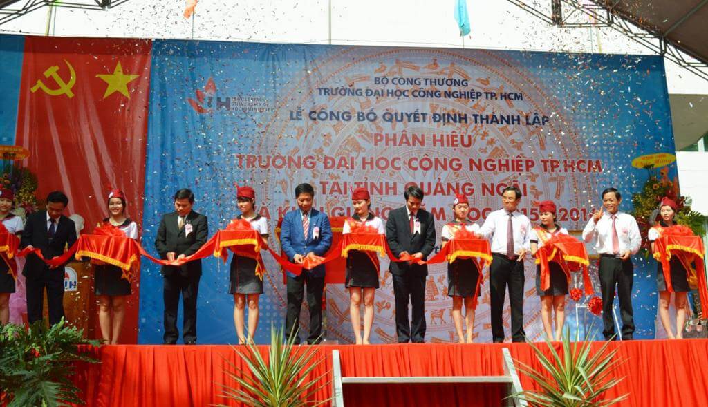 Phân hiệu Quảng Ngãi - Trường Đại học Công nghiệp TP.HCM (năm 2025)