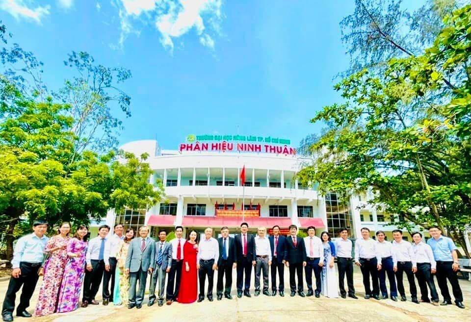 Phân hiệu Trường Đại học Nông lâm TP Hồ Chí Minh tại Ninh Thuận (năm 2025)