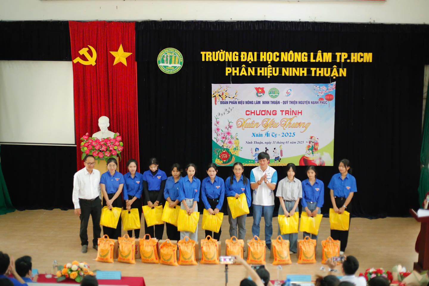 Phân hiệu Trường Đại học Nông lâm TP Hồ Chí Minh tại Ninh Thuận (năm 2025)