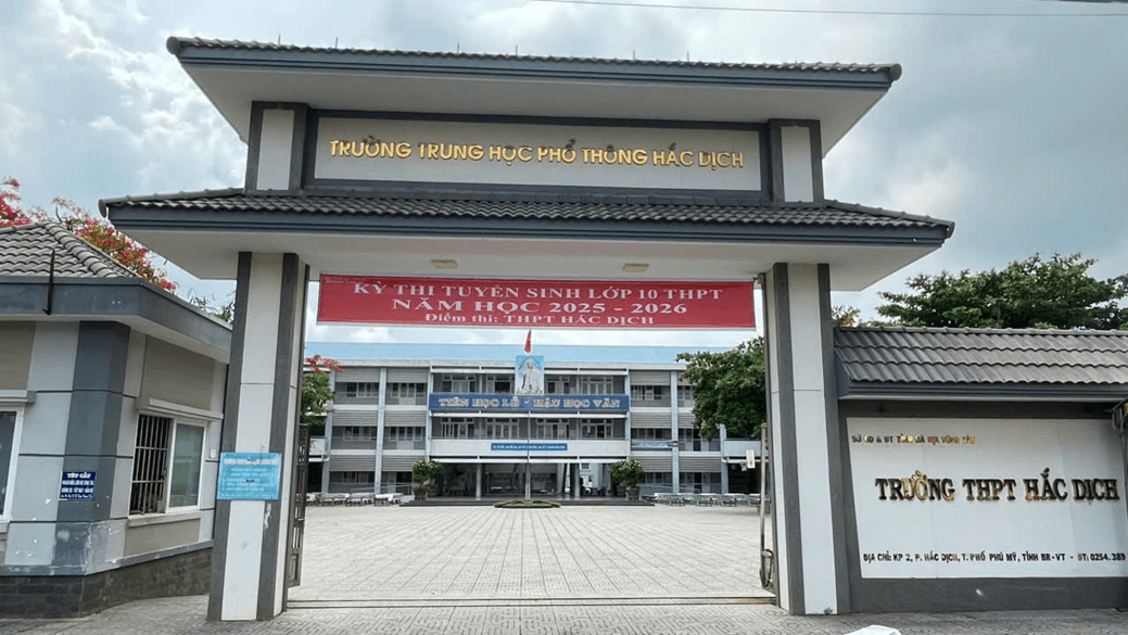 Thông tin về Trường THPT Hắc Dịch (TP.HCM)