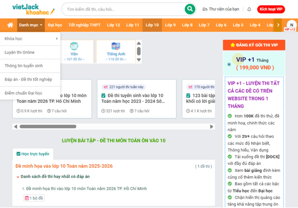 Thông tin về Trường THPT Lương Thế Vinh (TP.HCM)