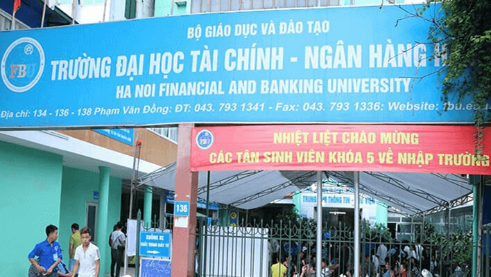 Đại học Tài chính - Ngân hàng Hà Nội (năm 2023)
