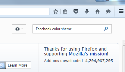 Cách đổi màu nền trang Facebook trên Firefox
