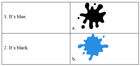 Trắc nghiệm Tiếng Anh lớp 1 Family and Friends Unit 1 (có đáp án): What color is it?