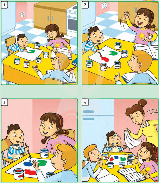 Tiếng Anh lớp 1 Family and Friends Unit 1 Lesson six (trang 15)