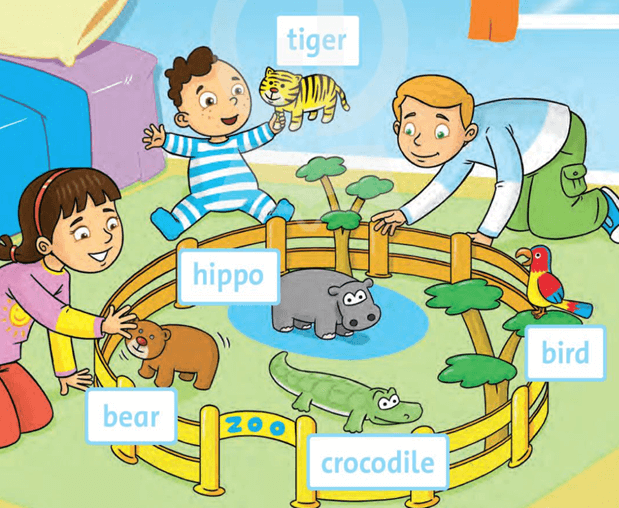 Tiếng Anh lớp 1 Family and Friends Unit 4 Lesson one (trang 30)