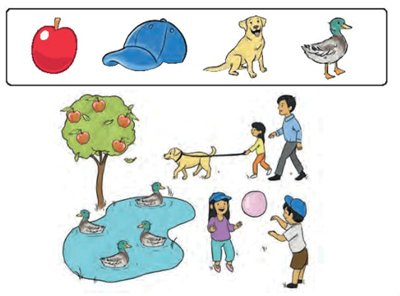 Tiếng Anh lớp 1 Family and Friends Unit 5 Lesson four (trang 39)