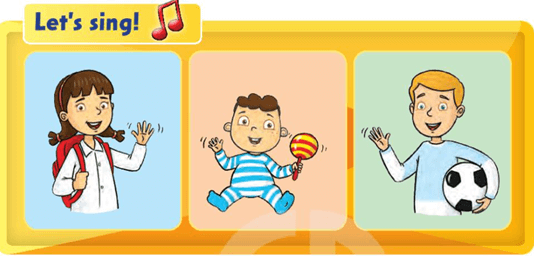 Tiếng Anh lớp 1 Family and Friends Unit Starter Lesson two (trang 5)