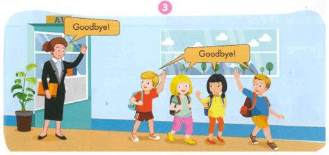 Tiếng Anh lớp 1 Smart Start Getting Started Lesson 1 (trang 4, 5)