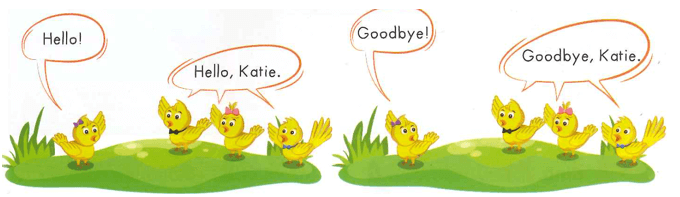 Tiếng Anh lớp 1 Smart Start Getting Started Lesson 1 (trang 4, 5)