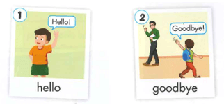 Tiếng Anh lớp 1 Smart Start Getting Started Lesson 1 (trang 4, 5)