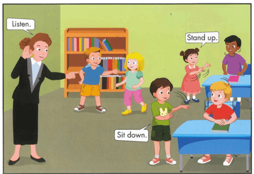 Tiếng Anh lớp 1 Smart Start Getting Started Lesson 2 (trang 6, 7)