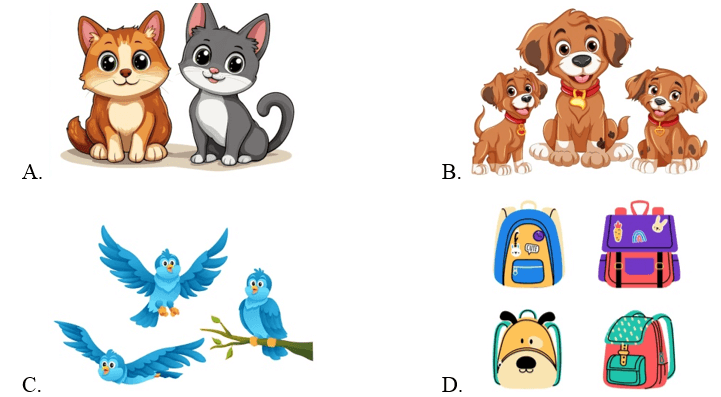 Trắc nghiệm Tiếng Anh lớp 1 Smart Start Unit 5 Phonetics and Vocabulary (có đáp án)