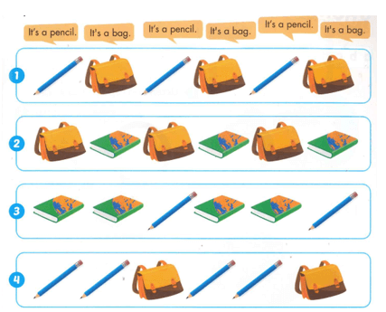 Tiếng Anh lớp 1 Smart Start Unit 2 Lesson 1 (trang 14, 15)