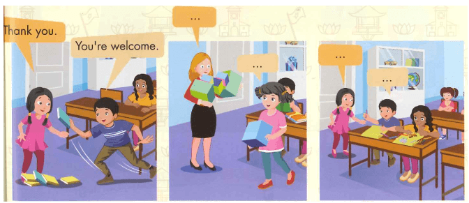 Tiếng Anh lớp 1 Smart Start Unit 3 Lesson 3 (trang 24, 25)