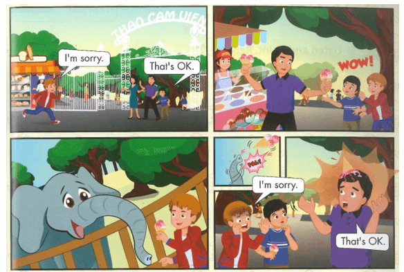 Tiếng Anh lớp 1 Smart Start Unit 5 Lesson 3 (trang 36, 37)