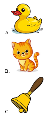 Trắc nghiệm Tiếng Anh lớp 1 Global Success Unit 6 Phonetics & Vocabulary (có đáp án)