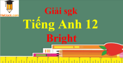 Tiếng Anh 12 Bright | Giải bài tập Tiếng Anh 12 (hay, chi tiết) | Soạn Tiếng Anh 12