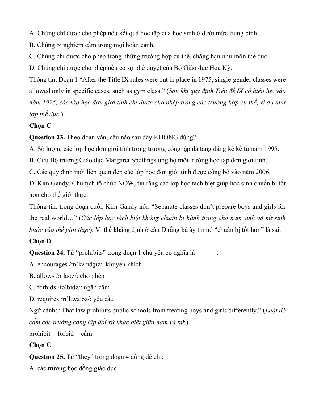 Đề kiểm tra Tiếng Anh 12 Friends Global theo Unit (có lời giải)