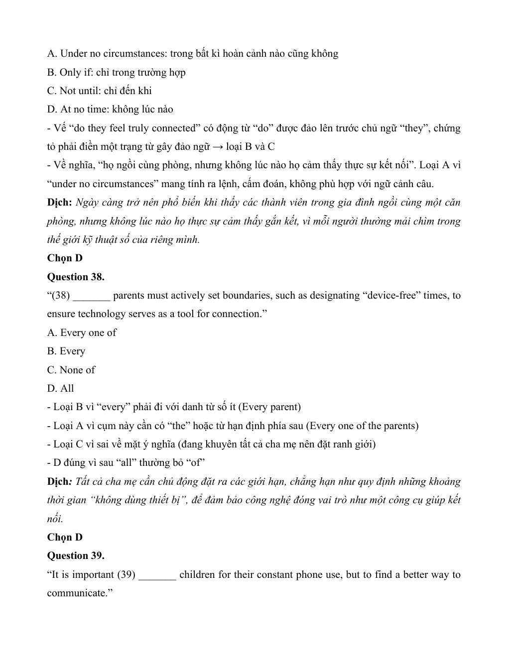 Đề kiểm tra Tiếng Anh 12 Friends Global theo Unit (có lời giải)