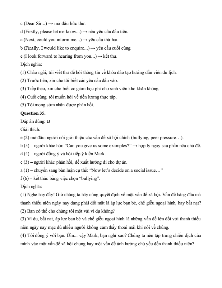 Đề kiểm tra Tiếng Anh 12 Smart World Unit 1 (có lời giải)